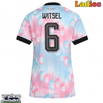 Belgium Axel Witsel #6 Replica Away Shirt Ladies World Cup 2026 Short Sleeve